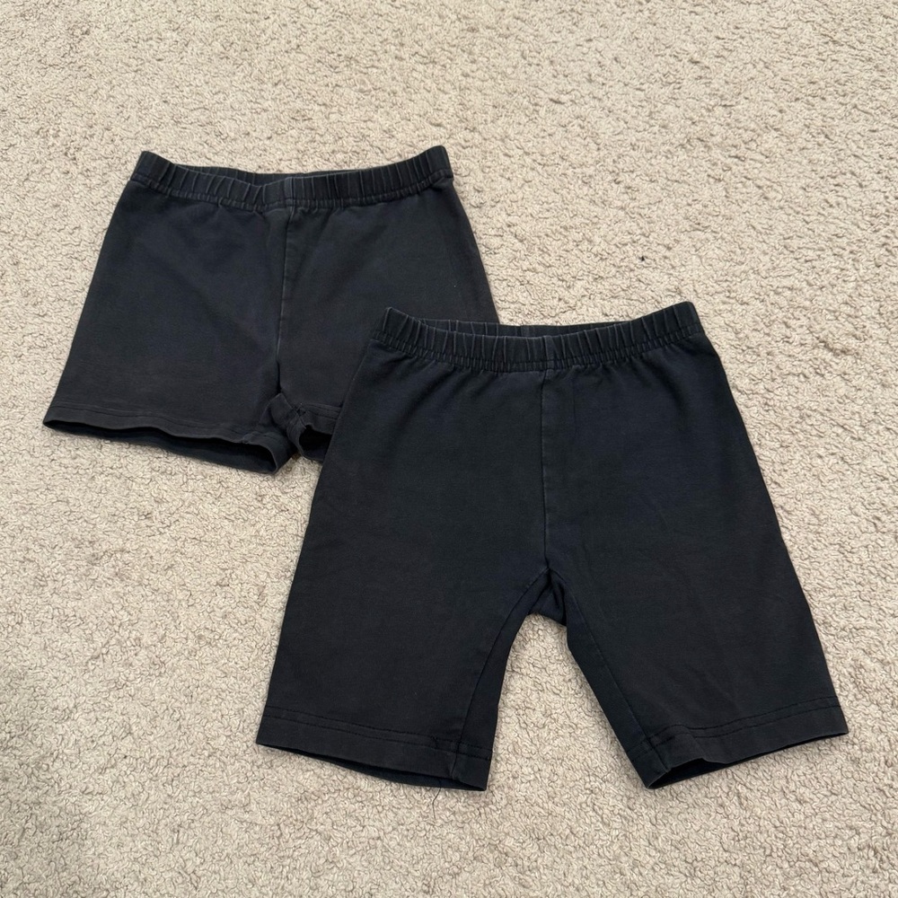 Hanna Andersson Black Shorts Set